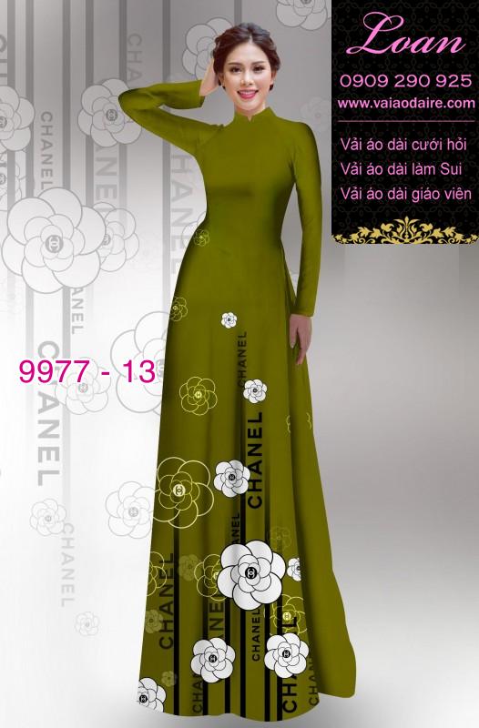 Vải áo dài chữ Chanel