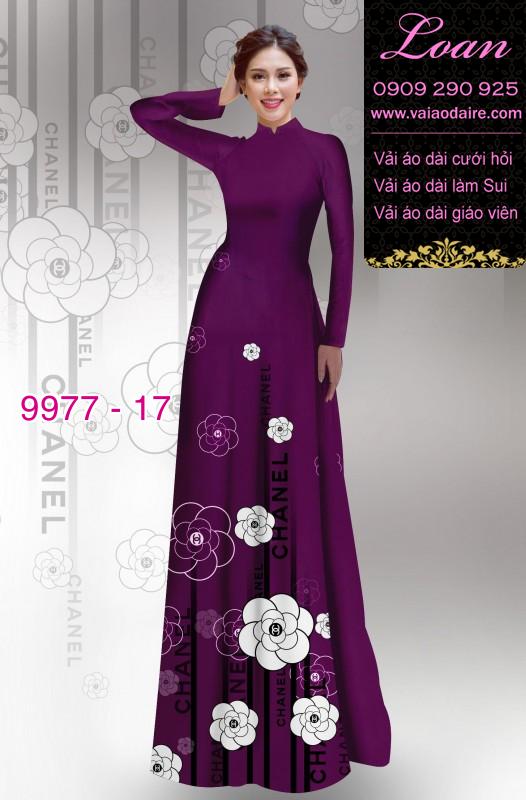 Vải áo dài chữ Chanel