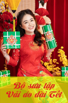 Vải áo dài tết 2026